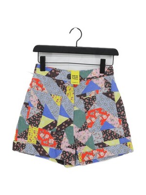Corey Lynn Calter Damen Shorts S Multi Leinen mit Baumwolle Mom