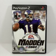 Madden 2002 Football - Sony PlayStation 2 PS2 CIB