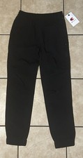 Champion Polyester Black Jogger Pants Kids Size Medium 10/12