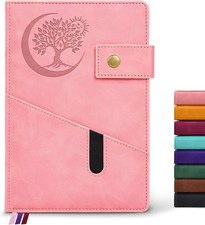 Lined Journal Notebook for Men A5 Leather Journals for Writing Women Hardcover