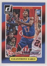 2014 Panini Donruss The Rookies Press Proof Blue 2/99 Cleanthony Early #19 0c2