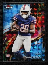 2024 Topps Finest Common Blue Geometric Refractor 8/99 Frank Gore Jr #81 0tx6