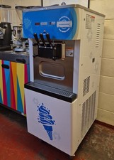 Longo & Co Arctic 138 Commercial Soft Serve Ice Cream Machine on Wheels Whippy