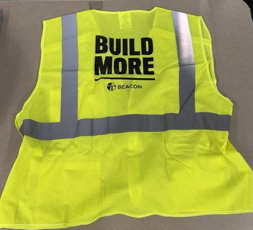 Lot Of 5 Radians XL High Visibility Vest, Yellow Class 2 Safety New Sv4gm - READ image 2