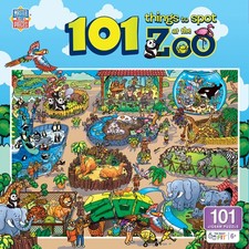 MasterPieces - 101 Things to Spot at the Zoo - 101 Piece Jigsaw Puzzle