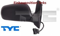 TYC 337-0098 AußEnspiegel Links Spiegel AußEn FüR Seat FüR VW