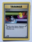 1st Edition Tausch Switch 95/102 German Base Set WOTC Pokemon Trainer Card NM