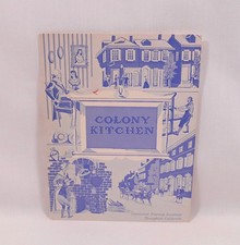 COLONY KITCHEN Restaurant Souvenir Menu vtg 1...