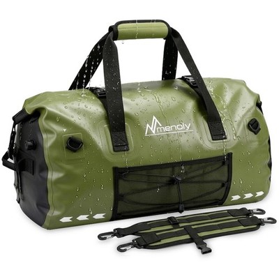 60L Waterproof Duffel Bag - Large Motorcycle Dry Bag Backpack, Roll Top Heavy...