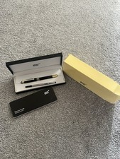 Black and Gold Montblanc Roller Ball Pen New With Refil And Box | Fast Dispatch