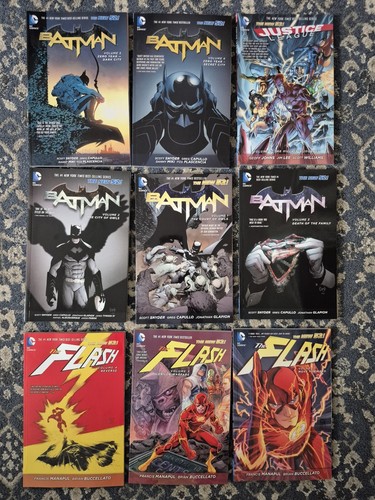 Batman Flash Comic TPB Lot Court Of Owls Set Joker Mehr