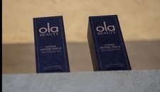 OLA Beauty Copper Peptide Serum with Hyaluronic Acid, Hydrating Firming 30mL