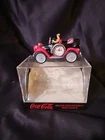 Vintage 1999 Coca Cola Mini-Clock 11999 Coca-Cola Roadster Car Mini Clock