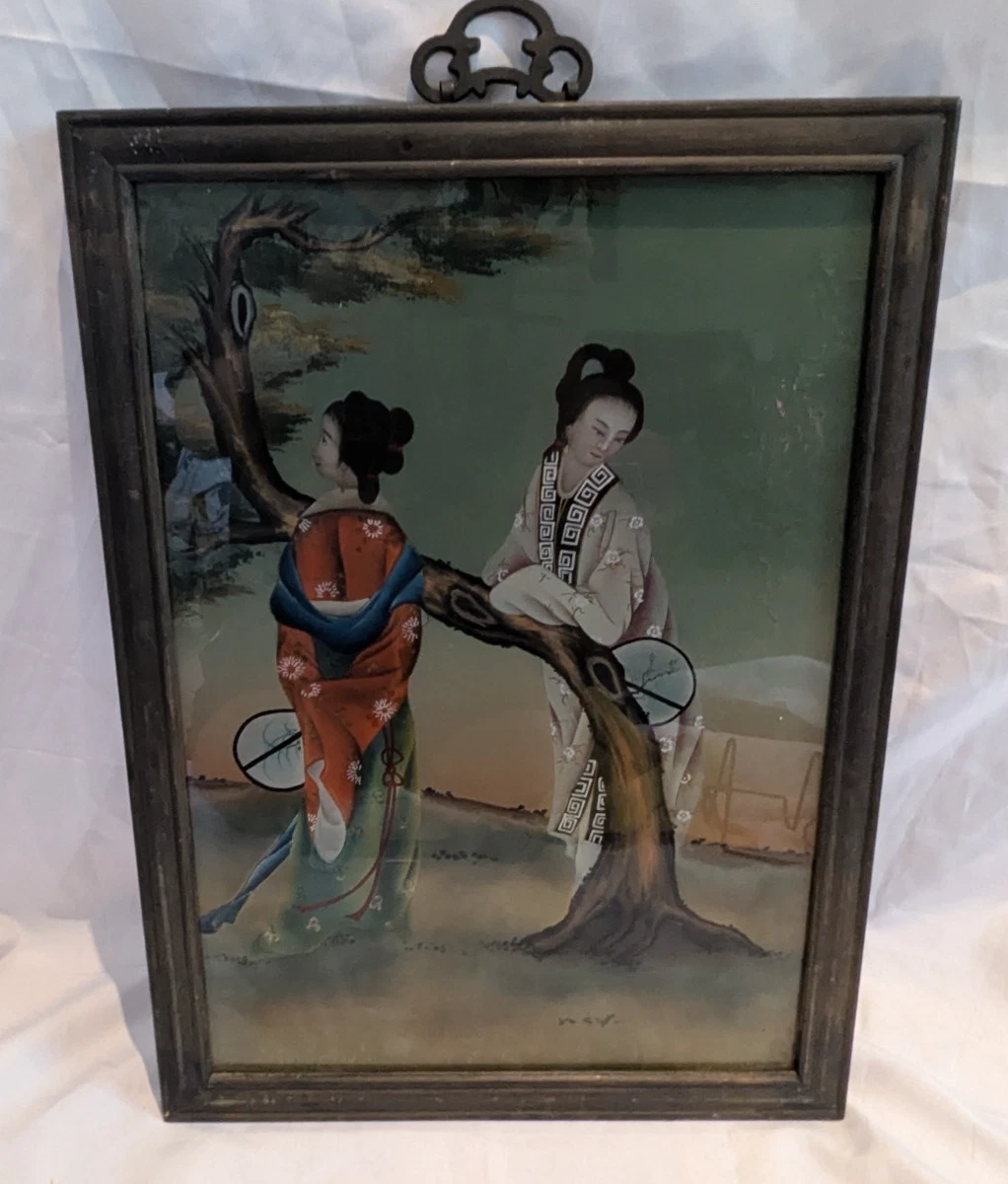 Antique Chinese Frame In Antique Chinese Paintings & Scrolls for