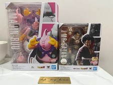 Bandai S.H.Figuarts Majin Buu & Mr Satan Set of 2 Action Figure Toy In Stock New