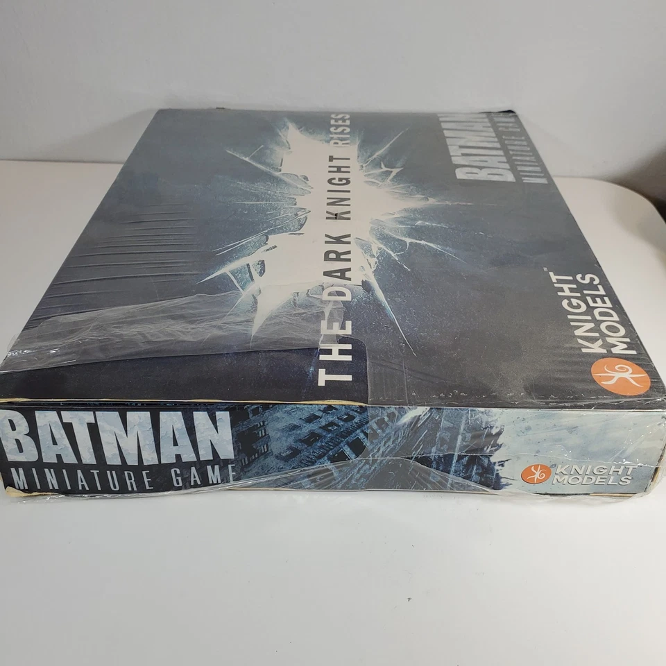 Batman Miniature Game The Dark Knight Rises Starter Box New Unplayed Damage Wrap - Image 2 of 4