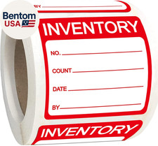 Inventory Labels Inventory Organizer Stickers 2 X 2 Inch - Inventory Control Lab