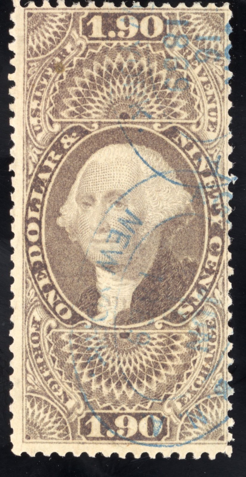 US Scott R80c Used $1.9 purple Foreign Exchange Revenue Lot S269 bhmstamps