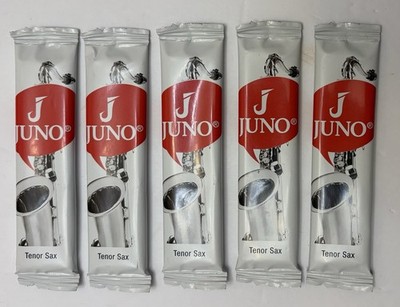 Vandoren JUNO Tenor Sax FIVE 5 Reeds Card - 2 1/2 - 2.5 NEW