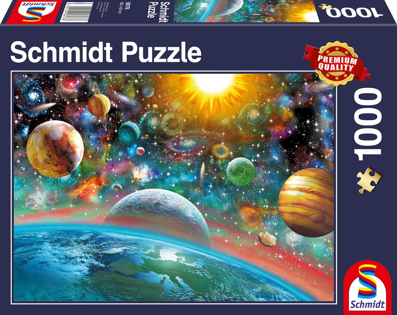 Schmidt-Spiele 58176 Puzzle 1000 Teile - Weltall - Bild 2
