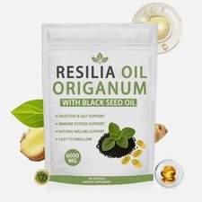 6,000MG With Black Seed Oil Resilia Oil Of Oregano