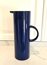 Vintage Danish Stelton Blue Thermal Carafe Pitcher - Design Erik Magnussen