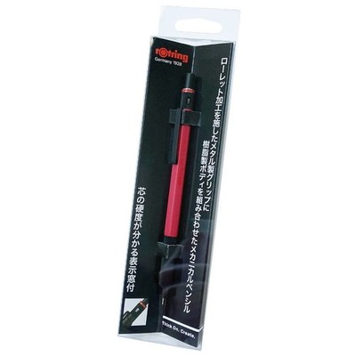 Rotring Druckbleistift 500 Rot 2164107h 0.5mm Luxus