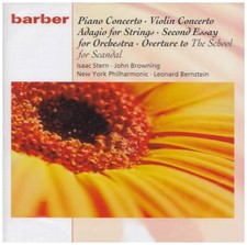 Samuel Barber: Piano Concerto, Violin Concerto, Adagio for Strings... -  CD 2WVG
