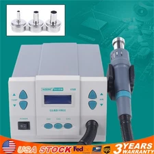 861DW 1000W Soldering Hot Air Heat Gun Hot Air Rework Station Digital Display
