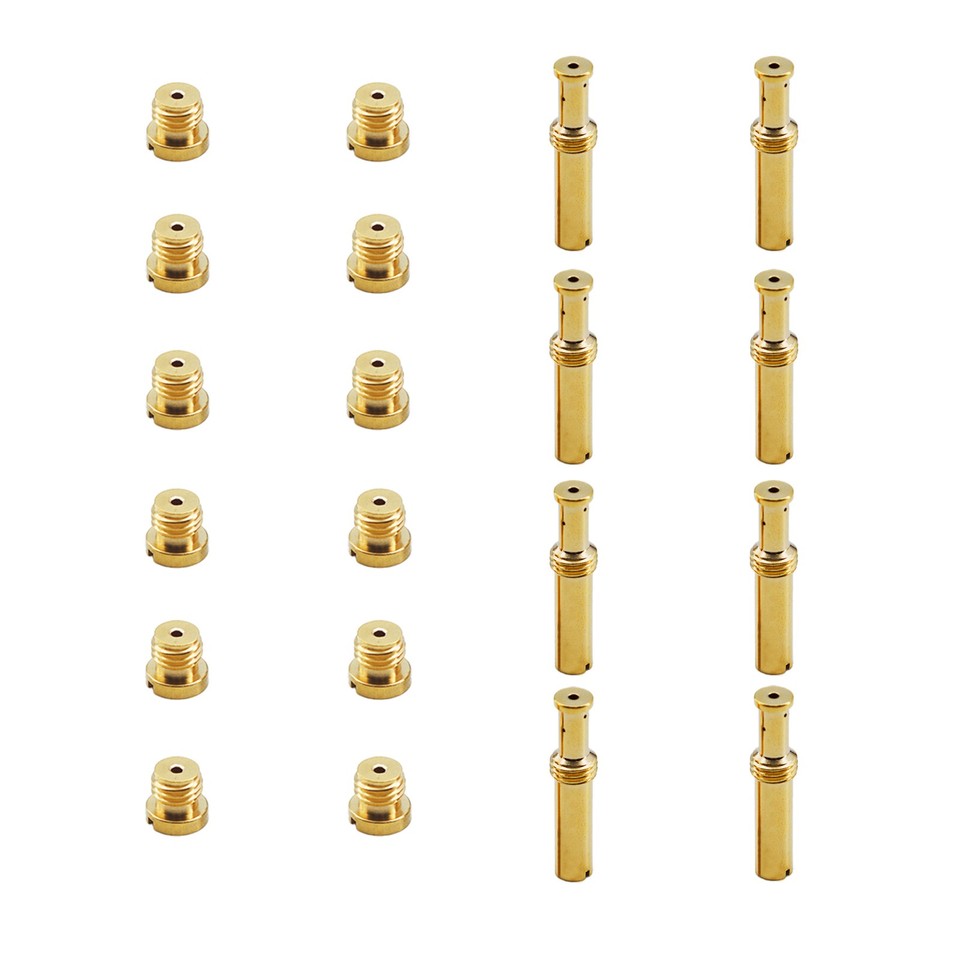 Kit 55 connettori assortiti per bracciali e tubi pressione nibp - - BRACCIALI PRESSIONE