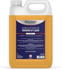 Commercial Concentrated Washing Up Liquid - Orange - 5 Litre 3.13 per litre