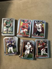 2025 Topps Chrome Football Veteran Count Lot of 139 Cards