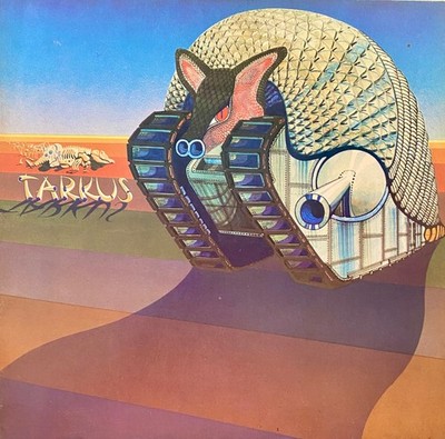Tarkus LP 1971 Germany Island Gatefold Prog Rock Emerson Lake Palmer