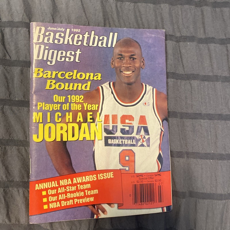 Basketball Digest June/July 1992 MICHAEL JORDAN