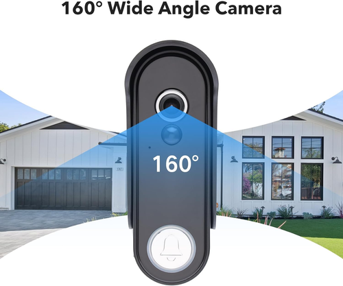 1080P Wireless Smart Video Doorbell with 7'' Monitor & APP Control - Picture 9 of 9