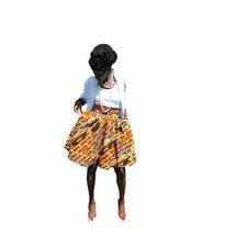 Ankara African print skirt