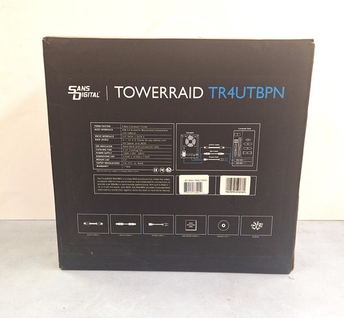 SANS DIGITAL TR4UTBPN 4 Bay 3.5" inch SATA Hard Drive to USB 3.0 eSATA Storage - Afbeelding 2 van 8
