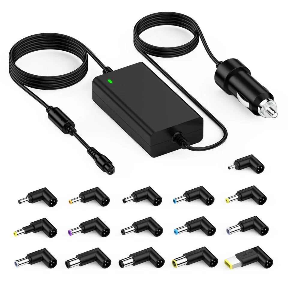 90W Universal KFZ Laptop Netzteil Ladekabel DC Adapter für HP Pavilion Acer A... - Bild 2 von 4