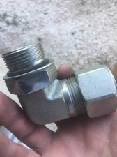 NEW Parker 16 1"  - ORB 90 Degree Connector Compression Tube Fitting Free Ship