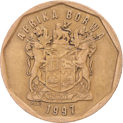 1351770] Coin, South Africa, 50 Cents, 1997 | eBay
