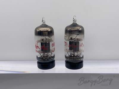 Matched Pair Motorola 12AT7/6679/ECC81 Dual Triode Guitar Amp. Audio Vacuum Tube