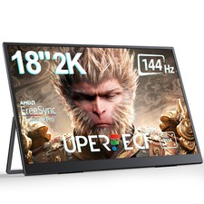 UPERFECT 2K 144Hz 18" Portable Gaming Monitor Switch Display Freestanding Screen