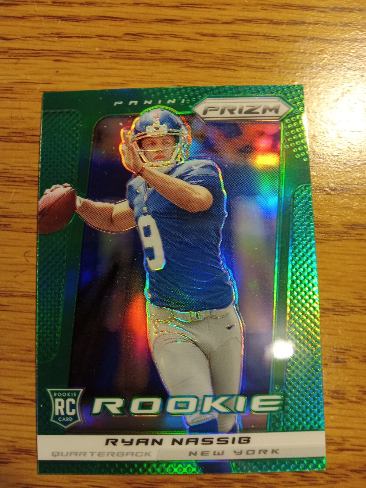 Ryan Nassib Panini Prizm #281 Green
