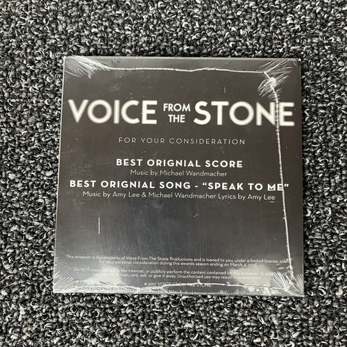 FYC Voice From The Stone “Speak To Me” Amy Lee CD Best Original Score Wandmacher - Picture 2 of 2