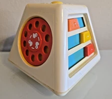 Turn And Learn Baby Activity Center Spinning Toy  Fisher Price Vintage  