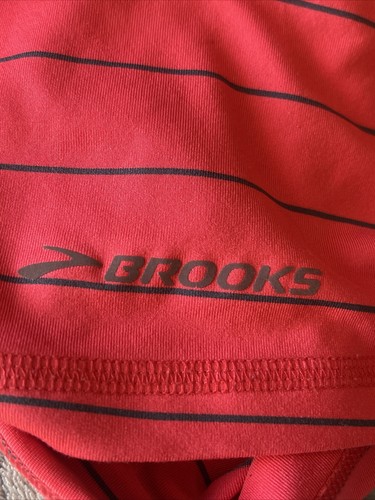 Brooks Womens Tank Top Running Striped Racerback Activewear Workout Size XS - Picture 9 of 12
