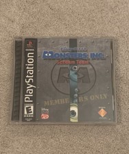 Monsters Inc Scream Team (Sony PlayStation 1, 2001) CIB *Tested, Working*
