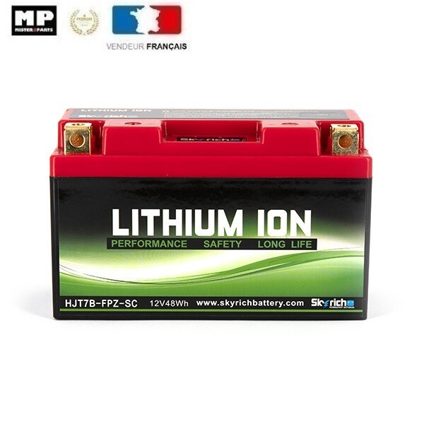 Batterie lithium YTZ7B-BS idéale hivernage pour Ducati Panigale 1199 S