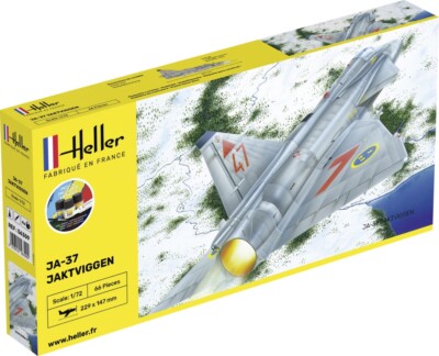 Heller Bausatz 56309 - STARTER KIT Ja-37 Jaktviggen  1:72
