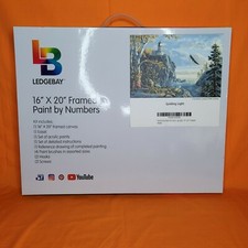 Ledgebay Paint by Numbers for Adults: Beginner to Advanced Number Painting Kit